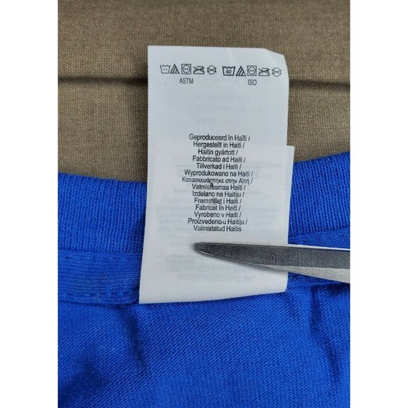 She Didn't Just Dream About It She Worked For It Blue Graphic 2XL T Shirt - Picture 11 of 11